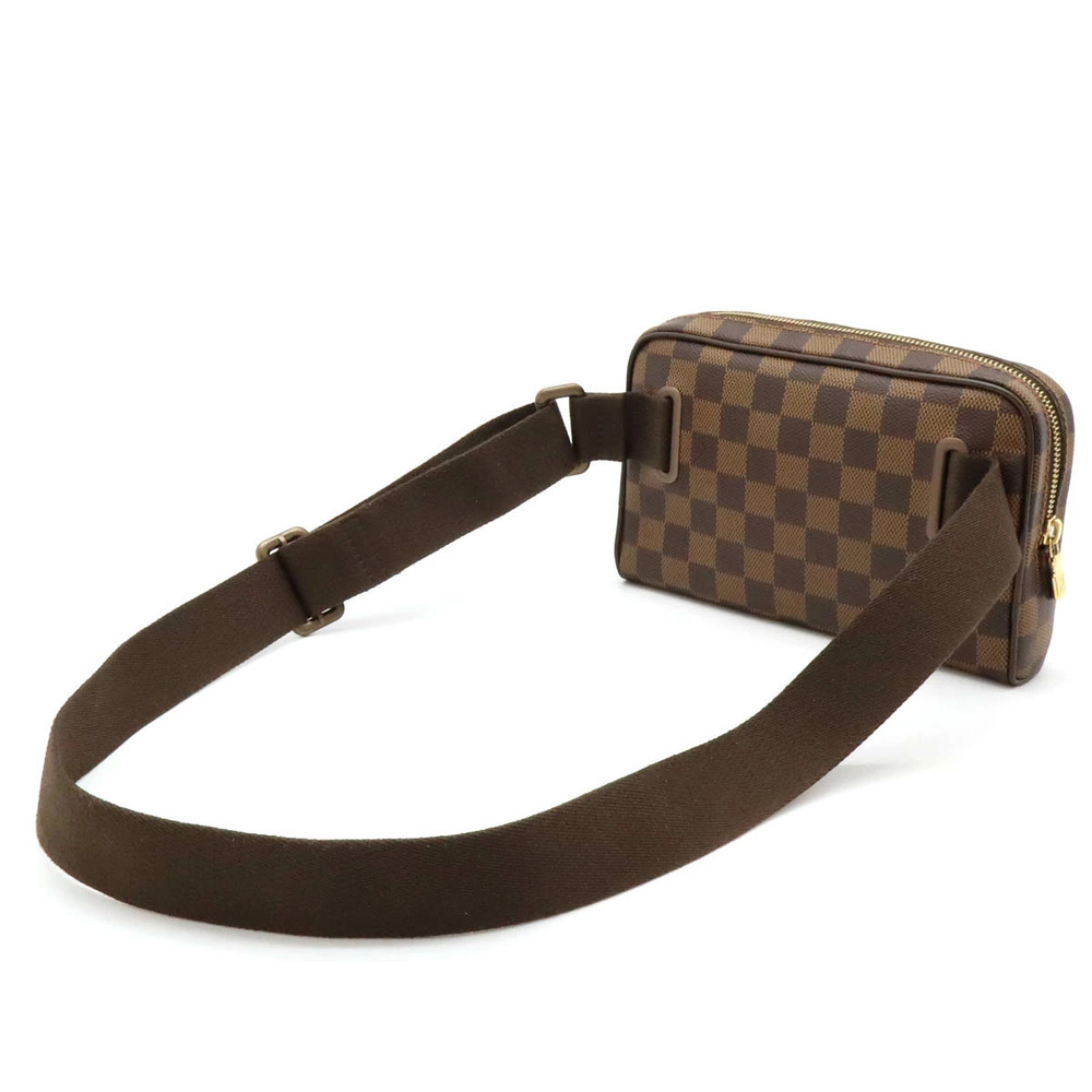 Louis Vuitton Crossbody Body Bum Belt Bag Bum Brooklyn Hip Damier Waist Brown